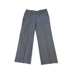 NWT New Directions Size 12 Womens Gray Wide Leg Dress Pants #y-1-24